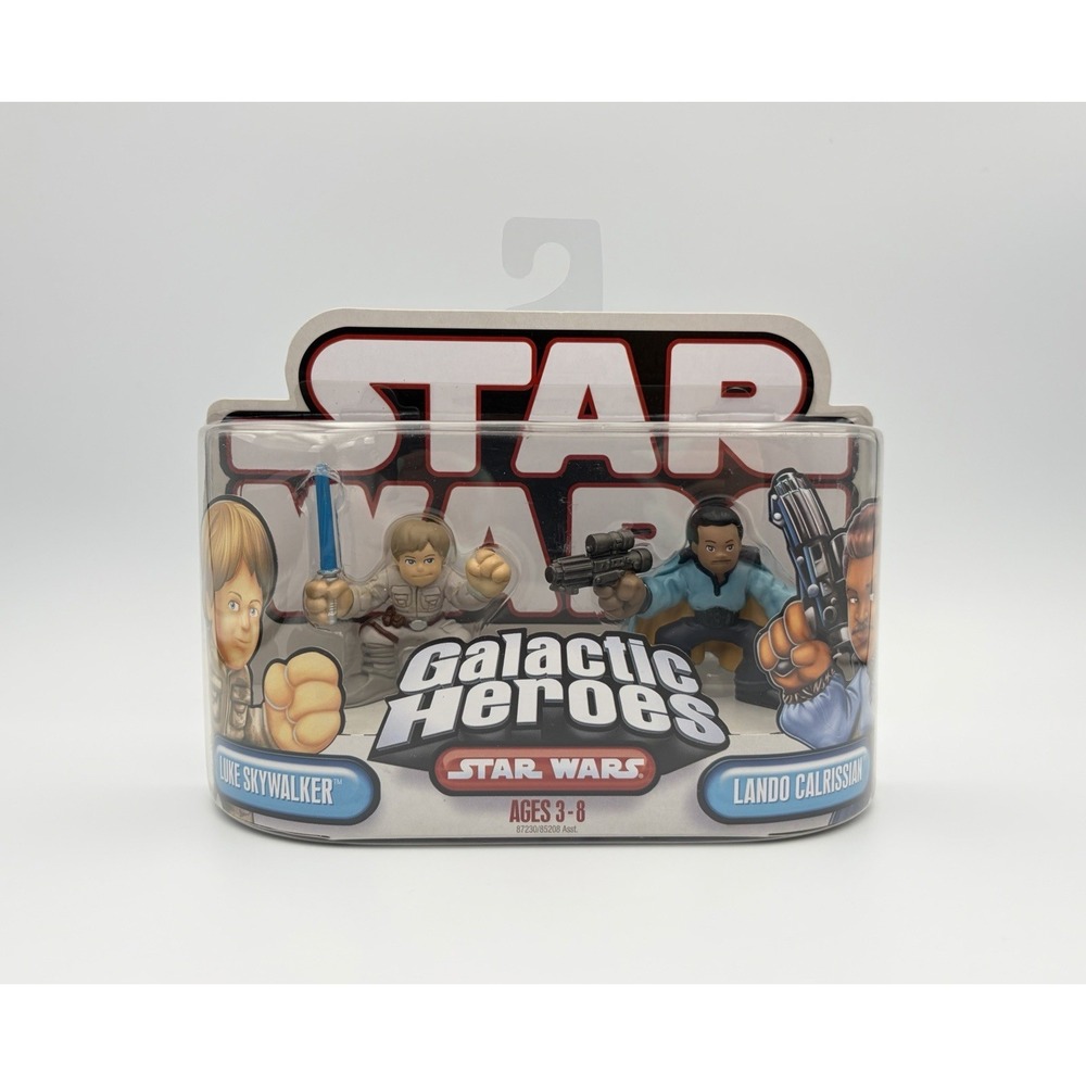 Star Wars Galactic Heroes Luke Skywalker & Lando Calrissian Hasbro 2 Pack NEW